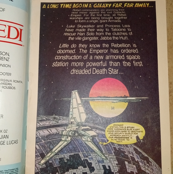 Star Wars Return of the Jedi Comic Book - Picture 5 of 5